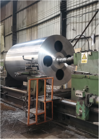 Cuộn màng PVC trang trí vân gỗ và vân đá sau khi in hoặc cán màng